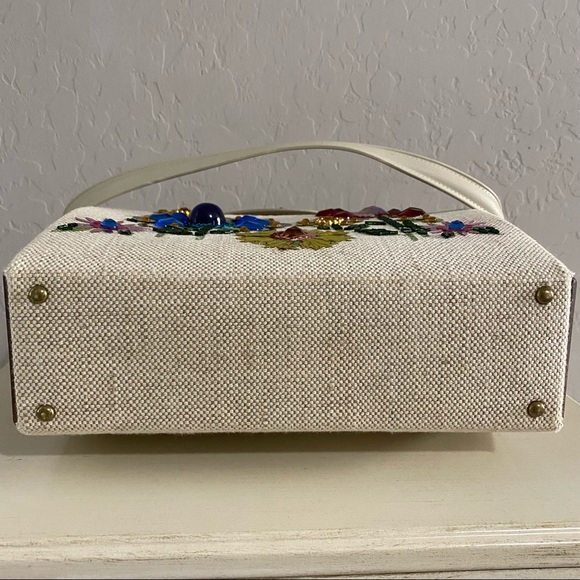 Vintage Mid Century Purse Handbag - Picture 9 of 16